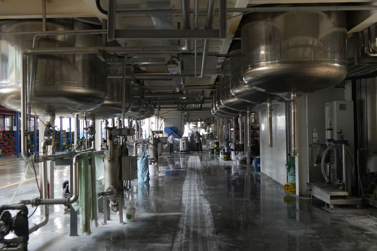 仿石案例生产线